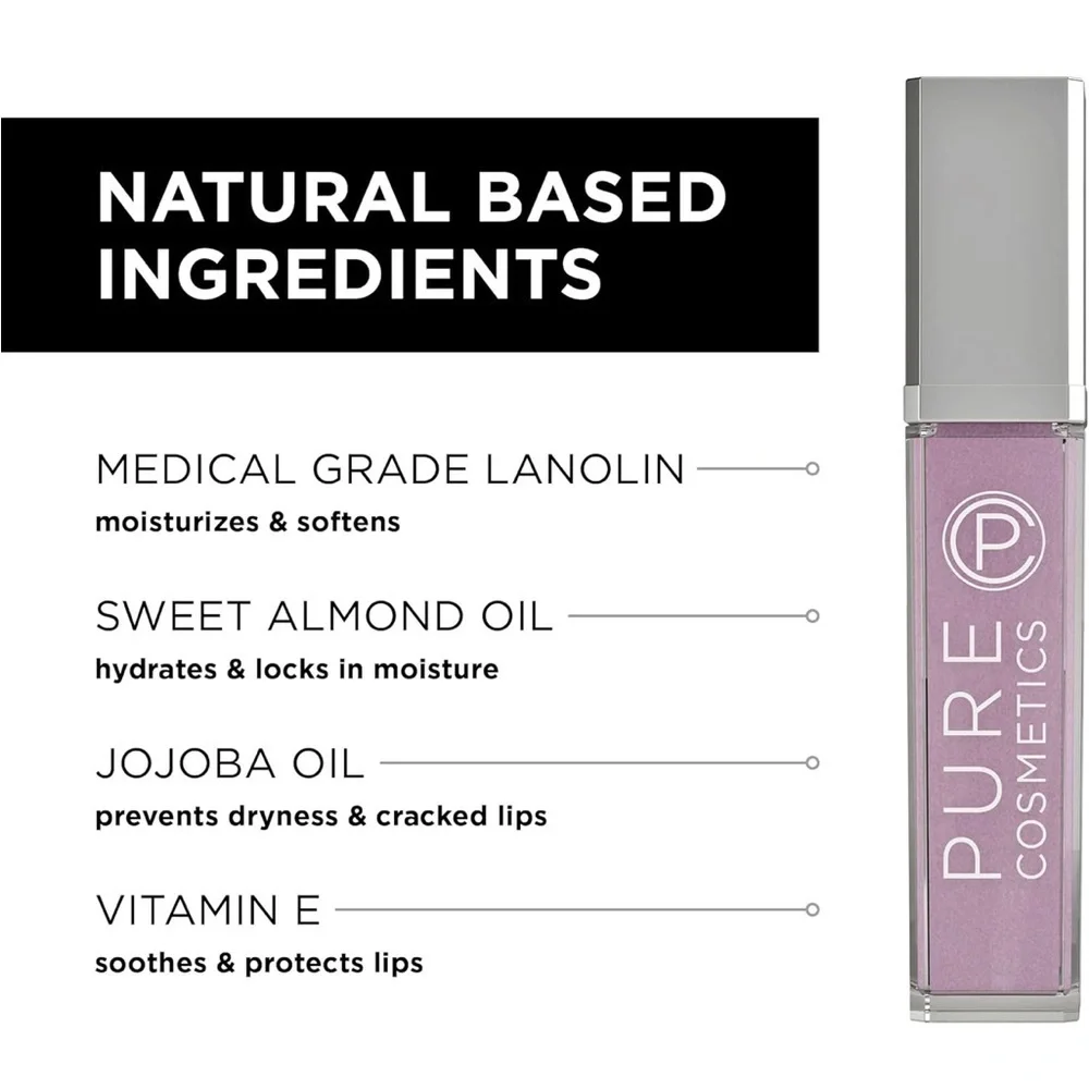 Pure Cosmetics Pure Illumination Lip Gloss - LED-lit Applicator (pouty pink)